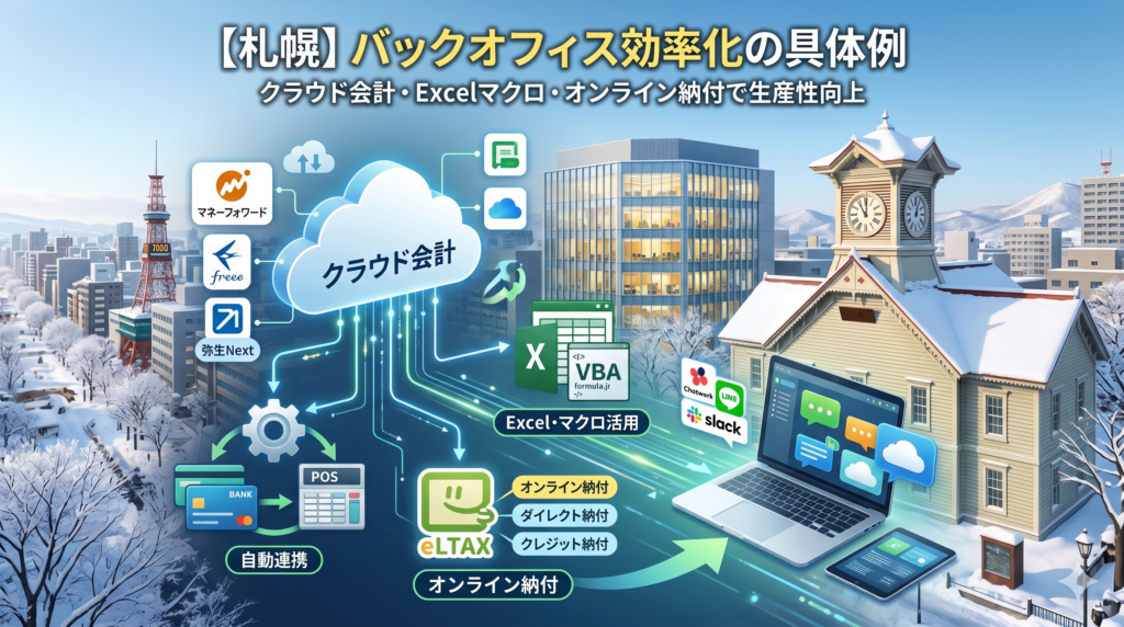 【札幌】バックオフィス効率化の具体例