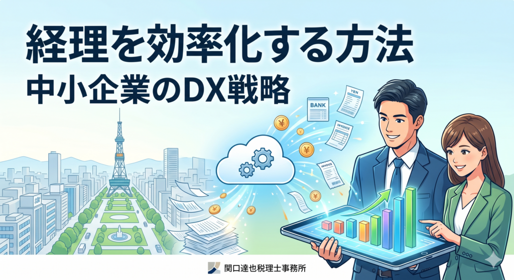 経理を効率化する方法｜中小企業のDX戦略
